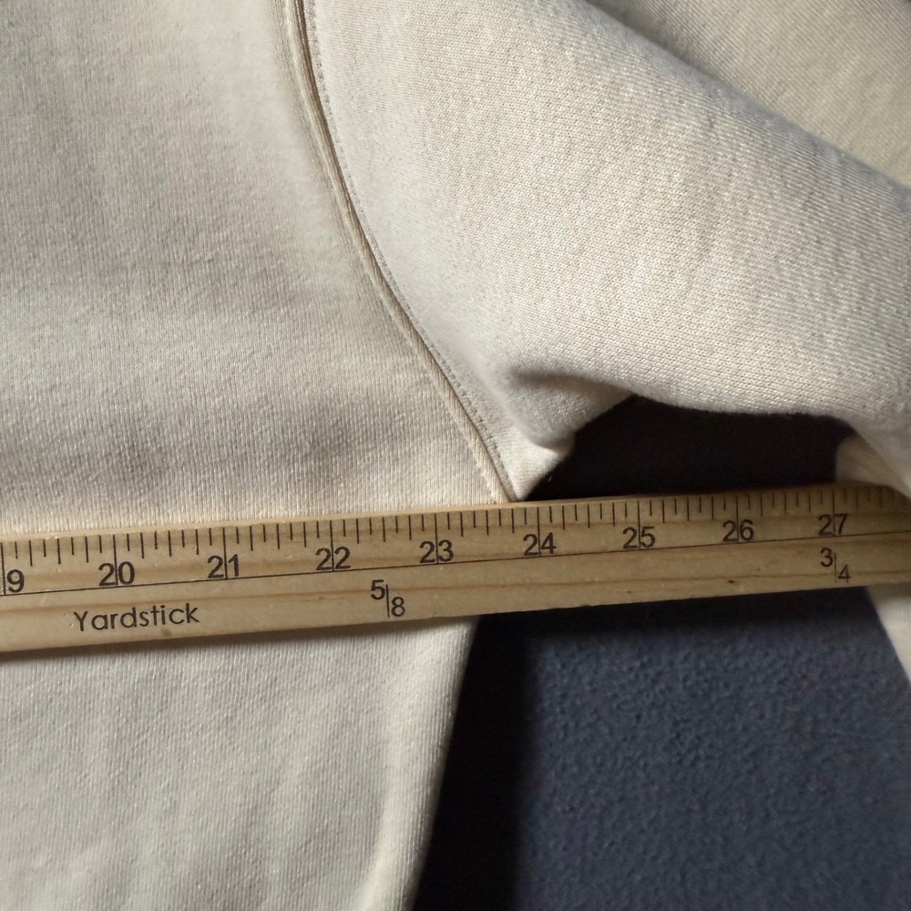 Fear of God Essentials Crewneck Sweatshirt Yellow Buttercream Logo XL - Picture 6 of 7